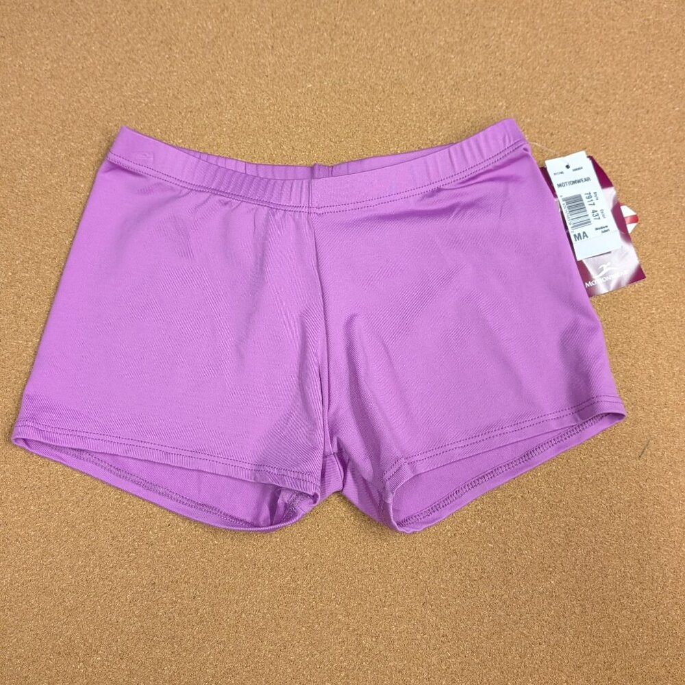 Motionwear Orchid Purple Dance Gymnastics Shorts